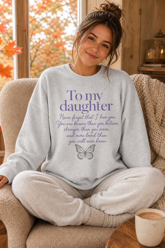 To My Daughter Crew lifestyle