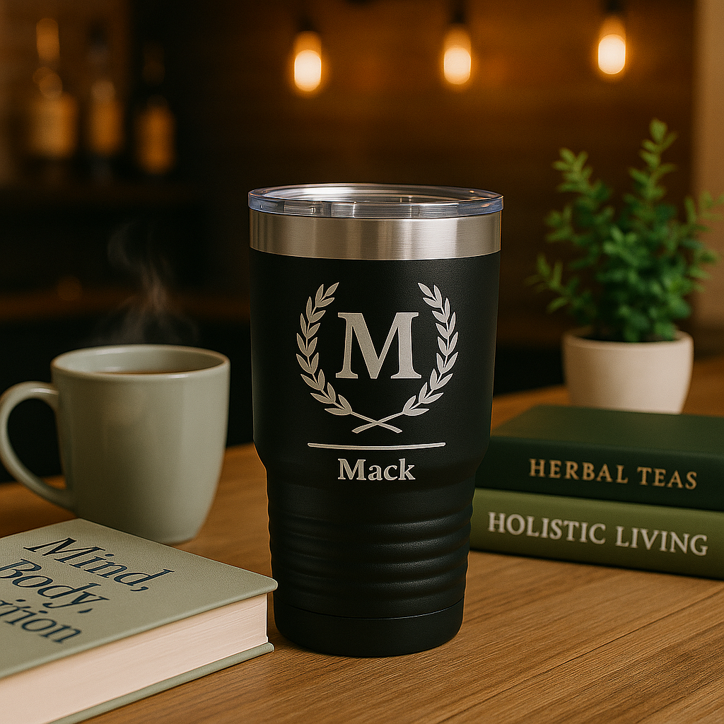 Whiskey Tumbler - Laser Engraved