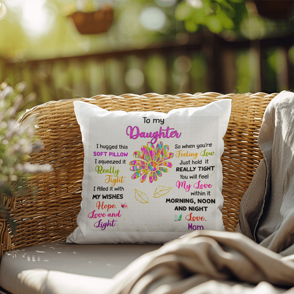 To My Daughter | Pillow collection