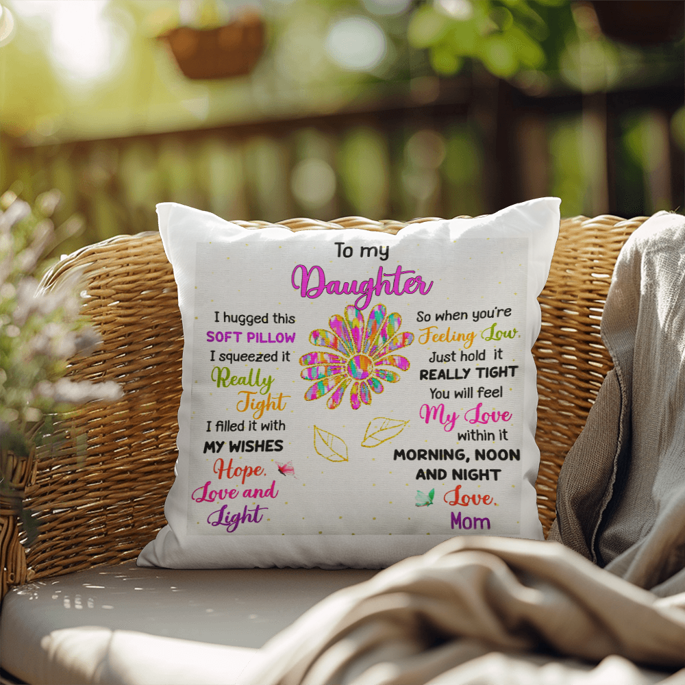 To My Daughter | Pillow collection