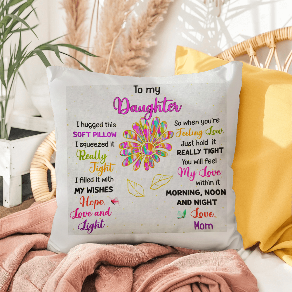To My Daughter | Pillow collection