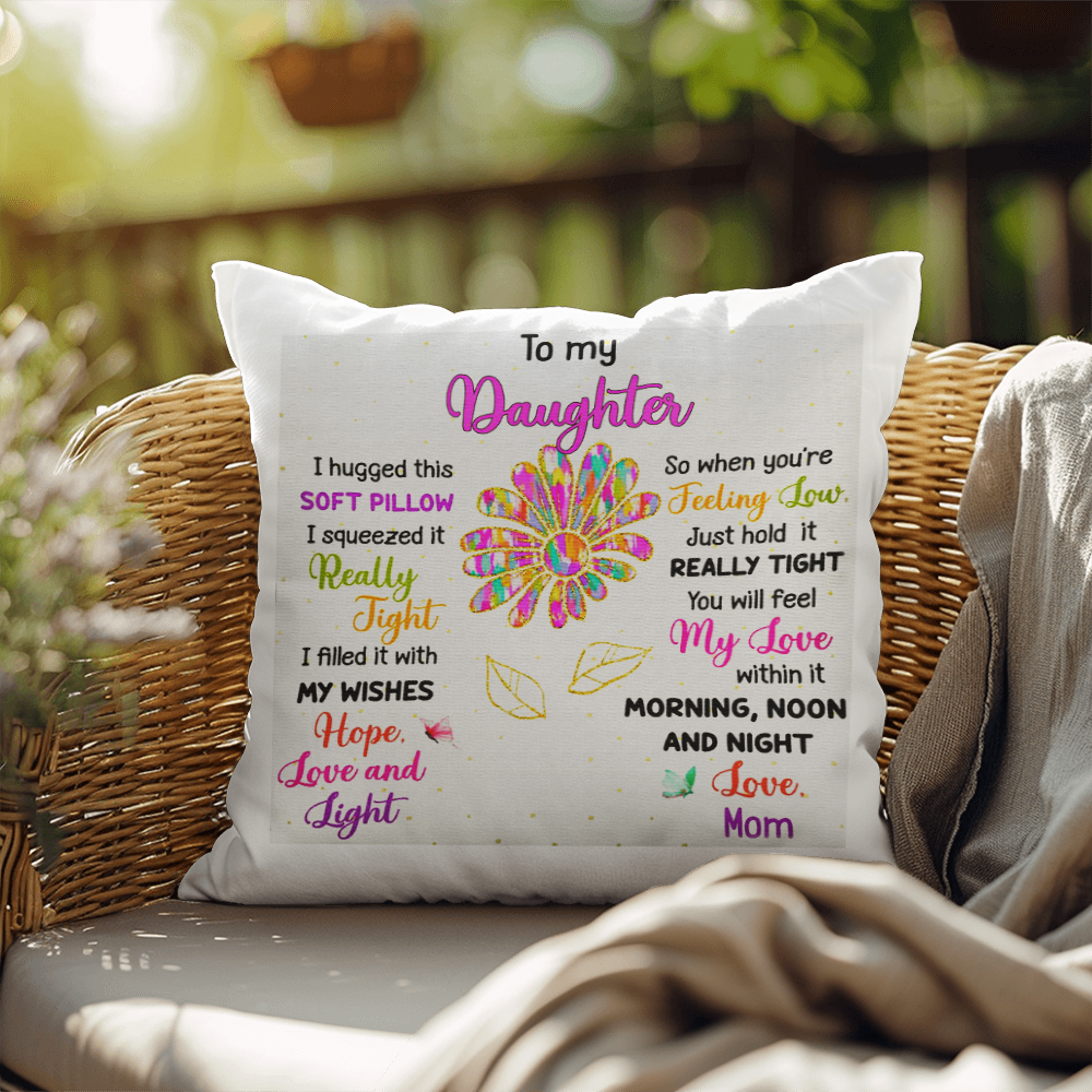 To My Daughter | Pillow collection
