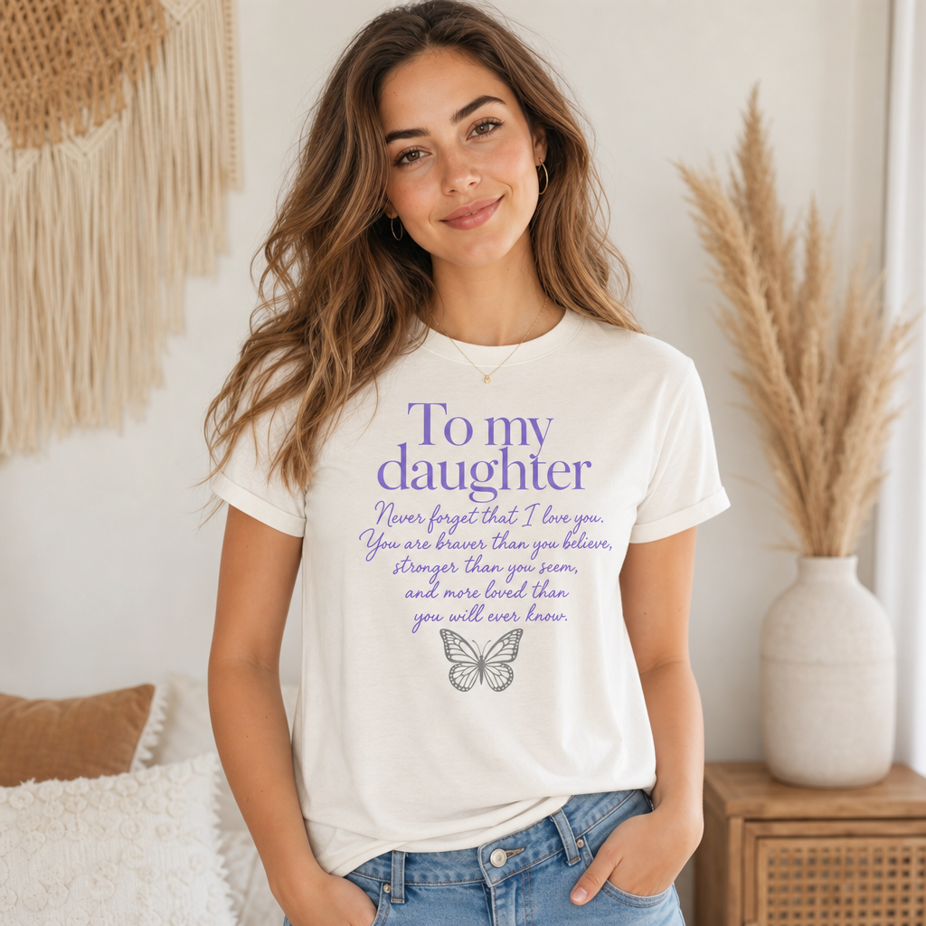 To My Daughter Tee