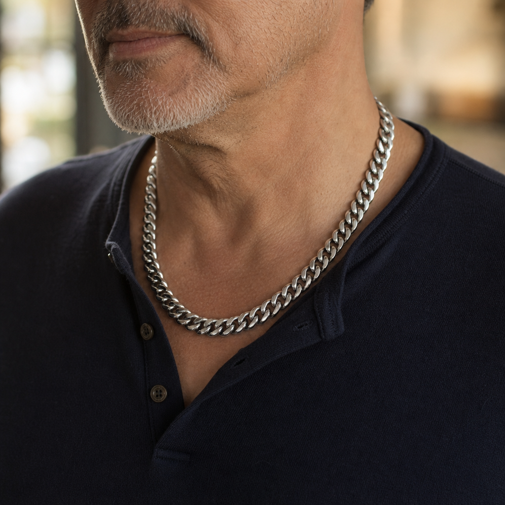 To My Dad Cuban Link Chain A Gift From Your Child
