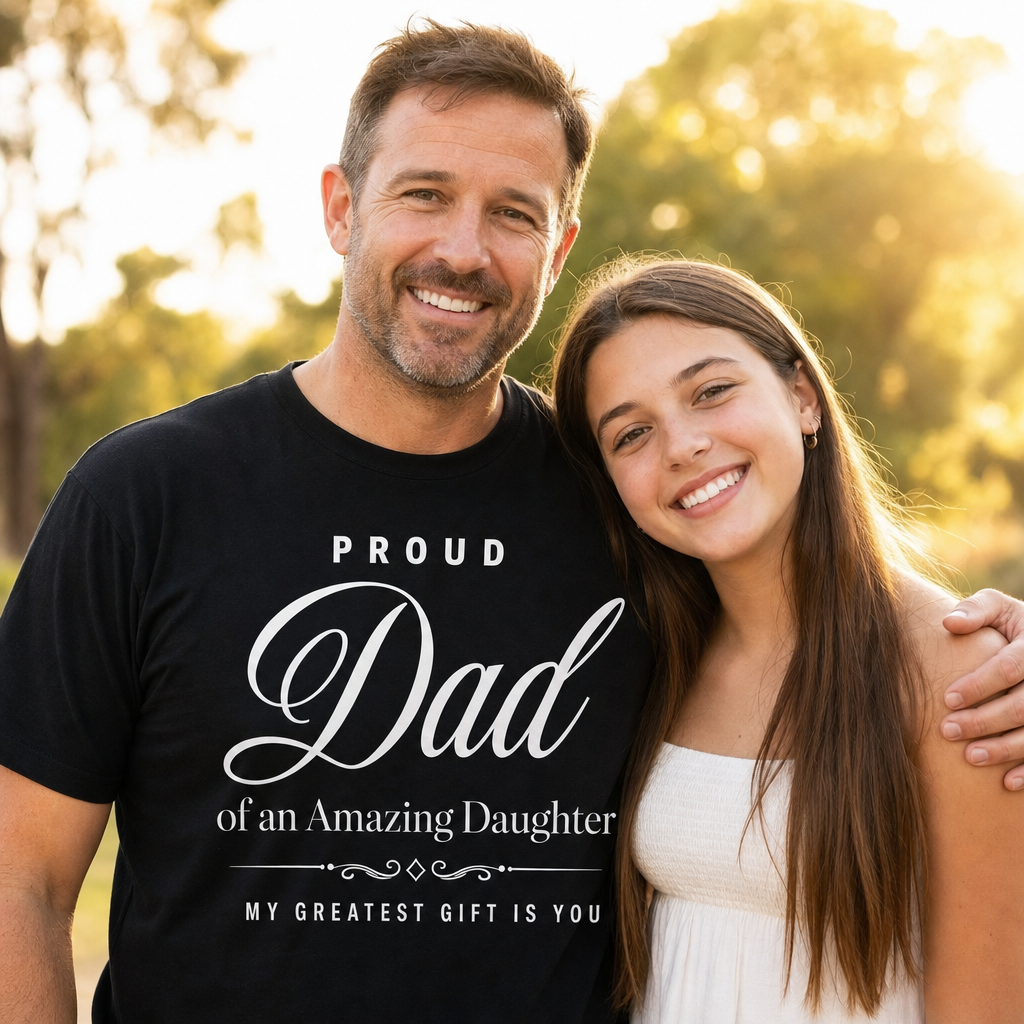 Proud Dad of an Amazing Daughter T-Shirt