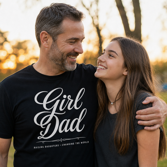 Girl Dad | Raising Daughters, Changing the World T-Shirt