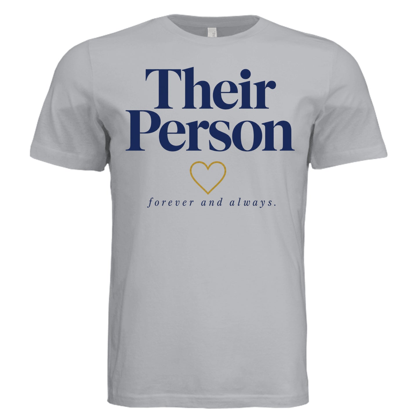 Solid Athletic Grey - 3001C - FRONT